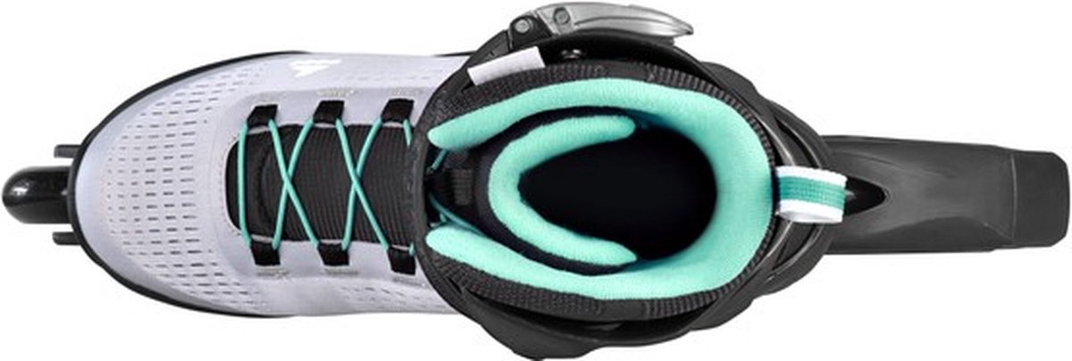 Rollerblade - Zetrablade Elite Black/Powder Blue - Recreatie Fitness Skates - 40