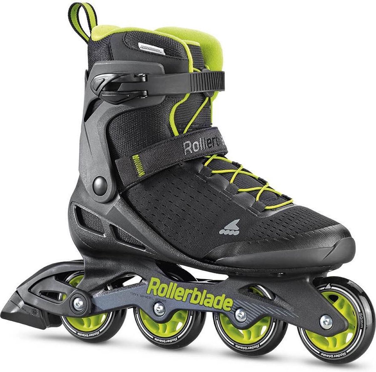 Rollerblade - Zetrablade Elite Black/Lime - Recreatieve Skates - 38.5