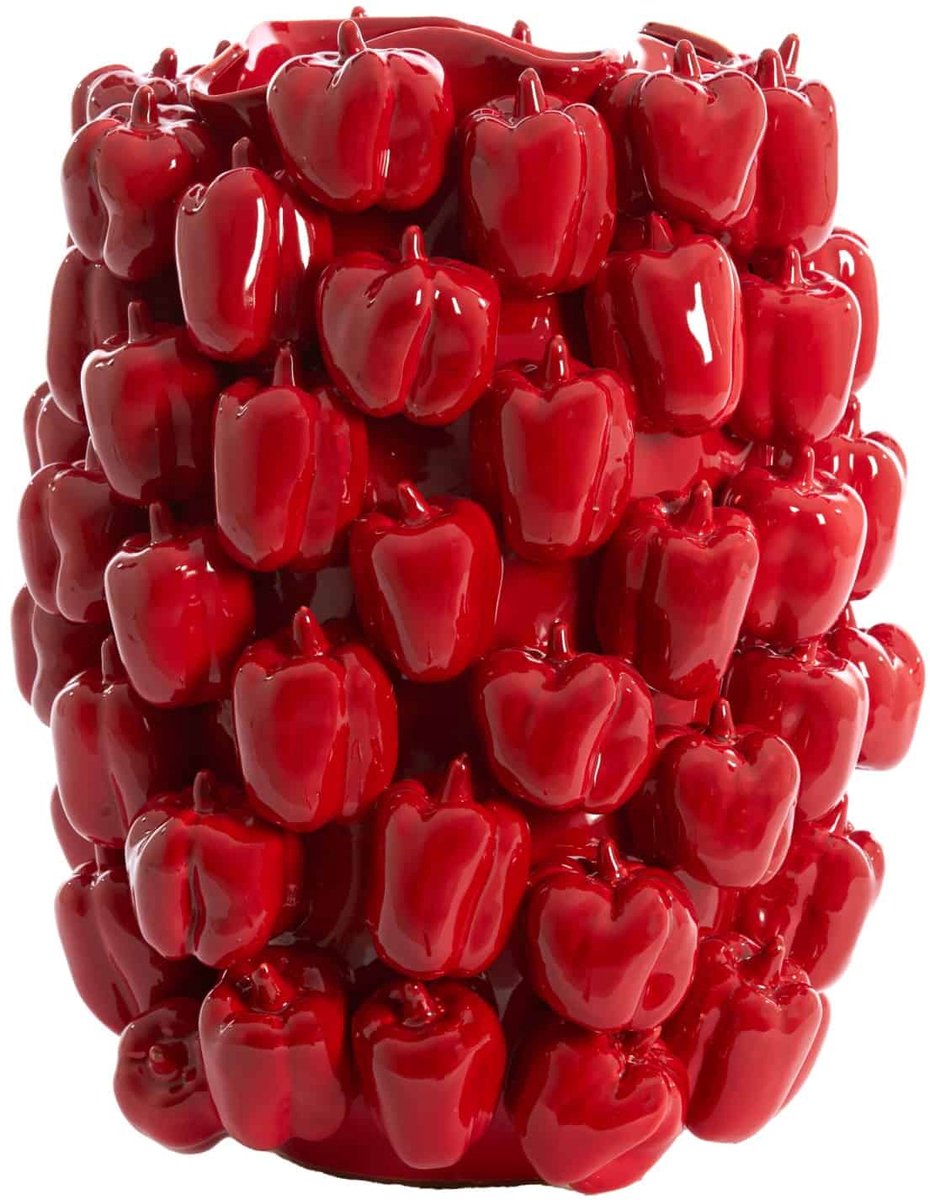 Light & Living vaas deco 35x33x47 cm bellpepper keramiek glanzend