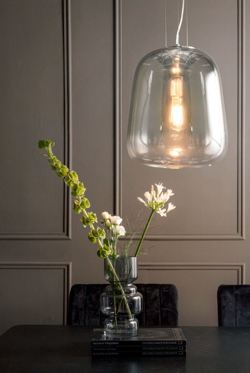 Leitmotiv hanglamp cone chroom