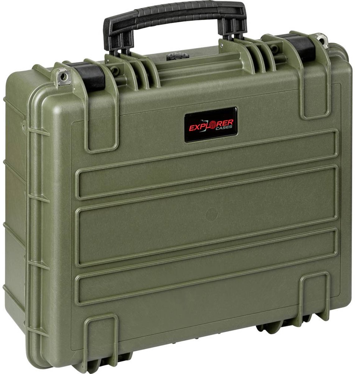 Explorer Cases Outdoor-koffer 4419HL.G green with pick & pluck foam (b x h x d) 45 x 35 x 19 cm Olijf-groen 4419HL.G