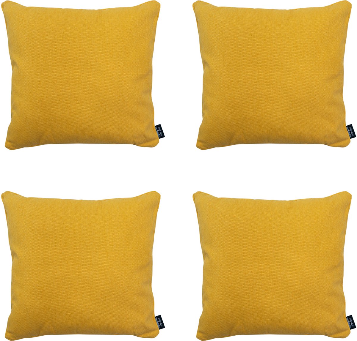 Madison sierkussen gold canvas eco+ ca. set van 4