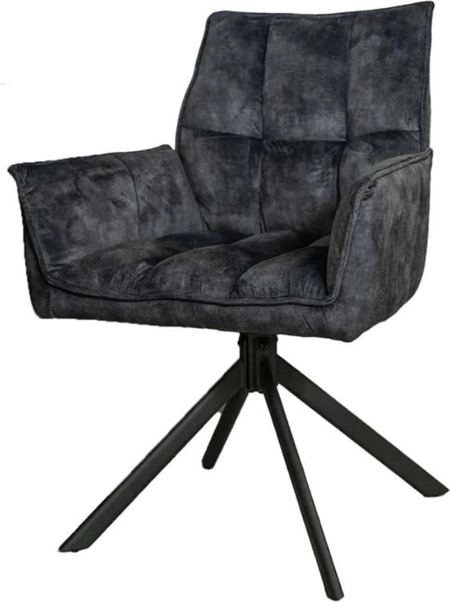 Starfurn Eetkamerstoel dani | velvet 56 x x 65