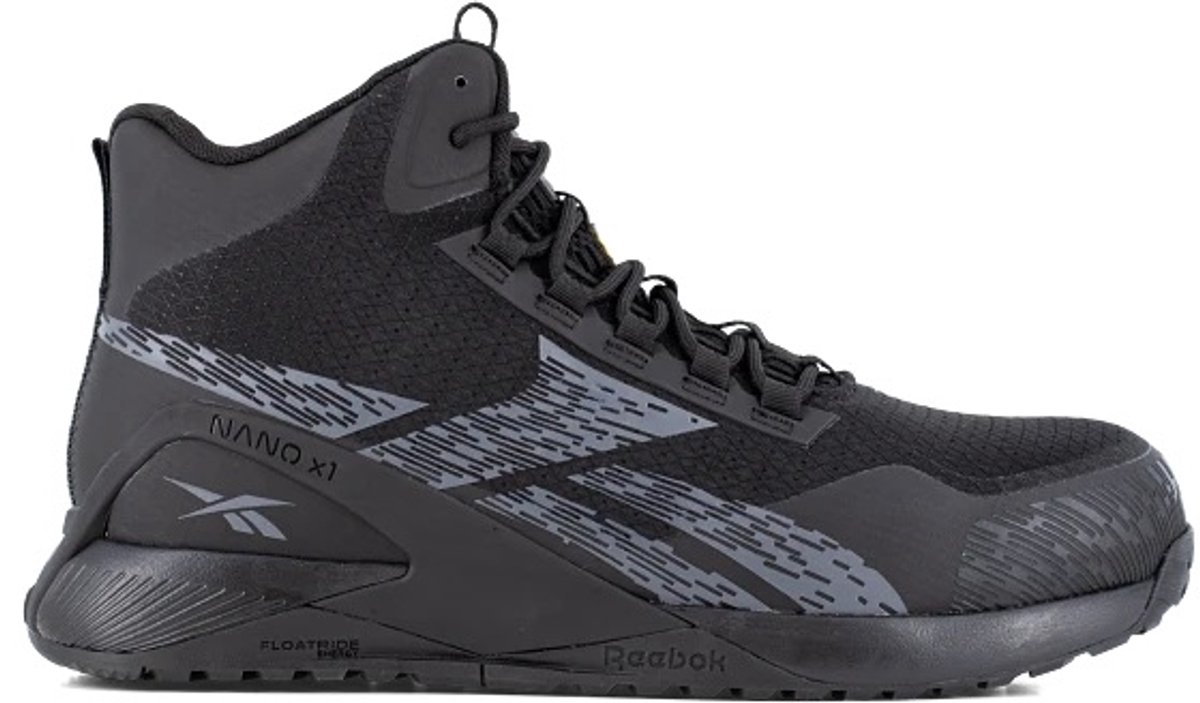Reebok Werkschoen Nano IB3484 Hoog S3S | Zwart | Maat 46 - 690774735262
