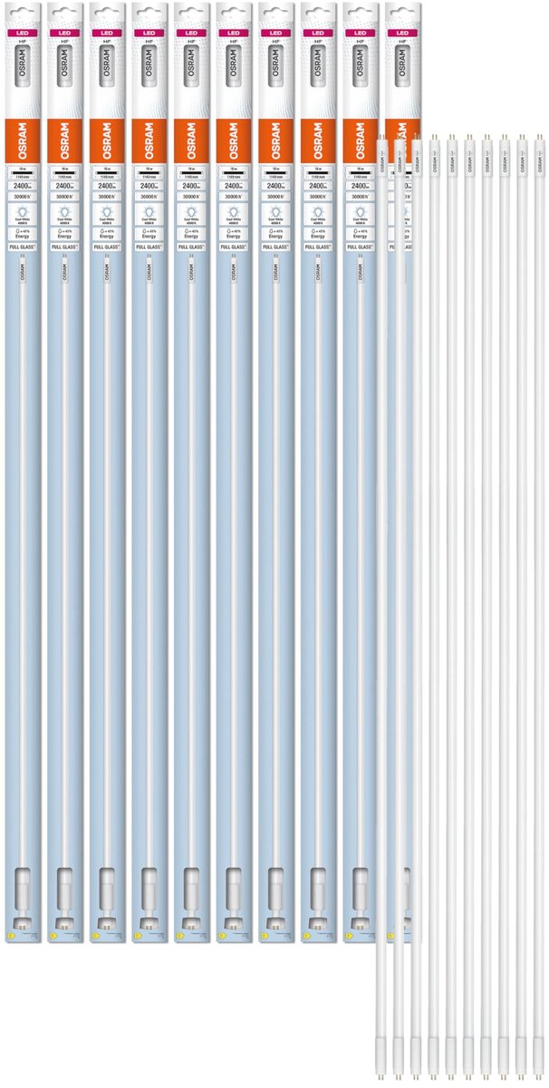 LED-rr T5 HF HE28 - Linert LED-rr - 16W 2400lm 4000K - Koud wit licht