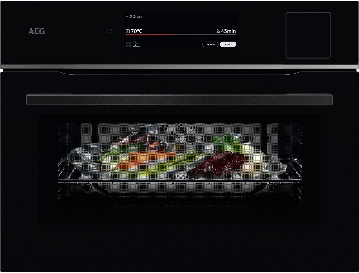 AEG TP9SK821B 9000 ProAssist Inbouw Combi Hetelucht- en Stoomoven