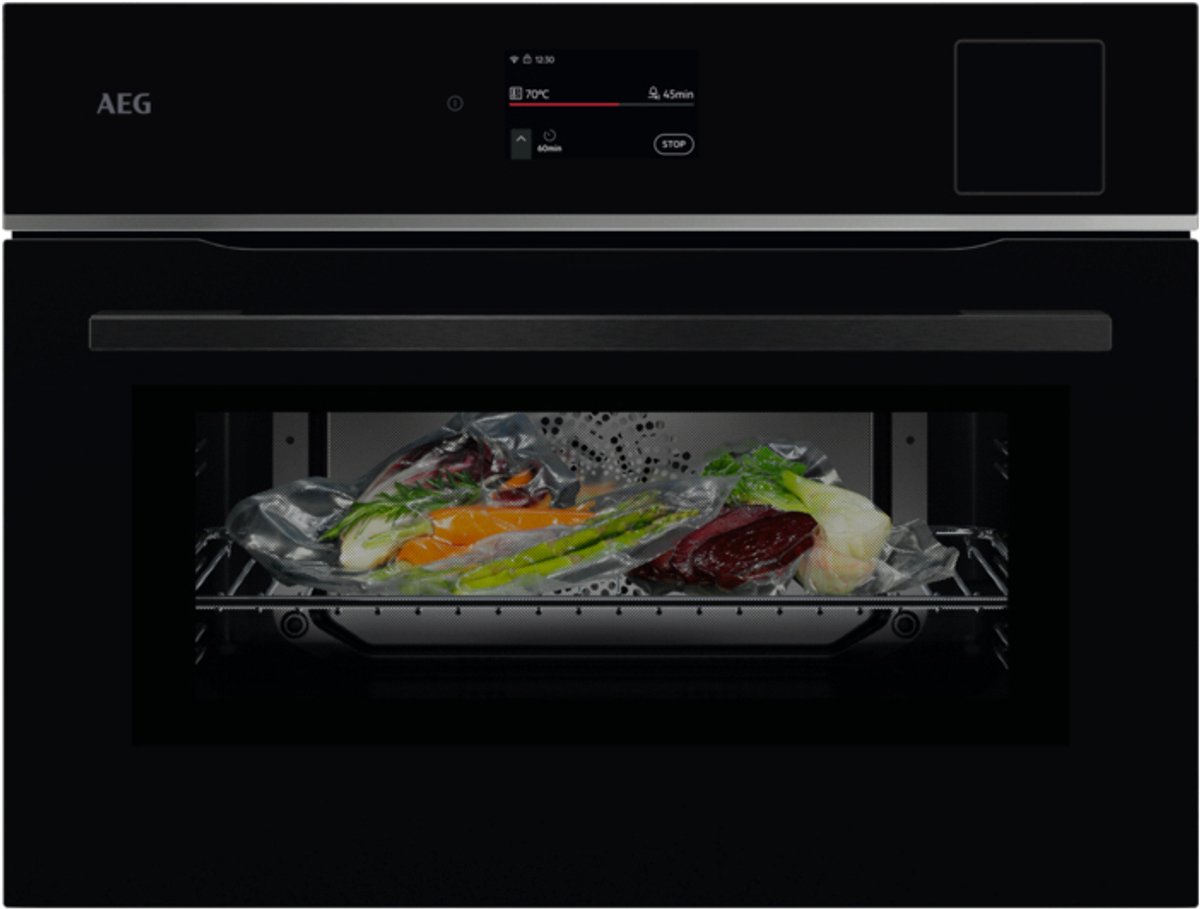 AEG TP8SK721B 8000 MealAssist Inbouw Combi Stoomoven