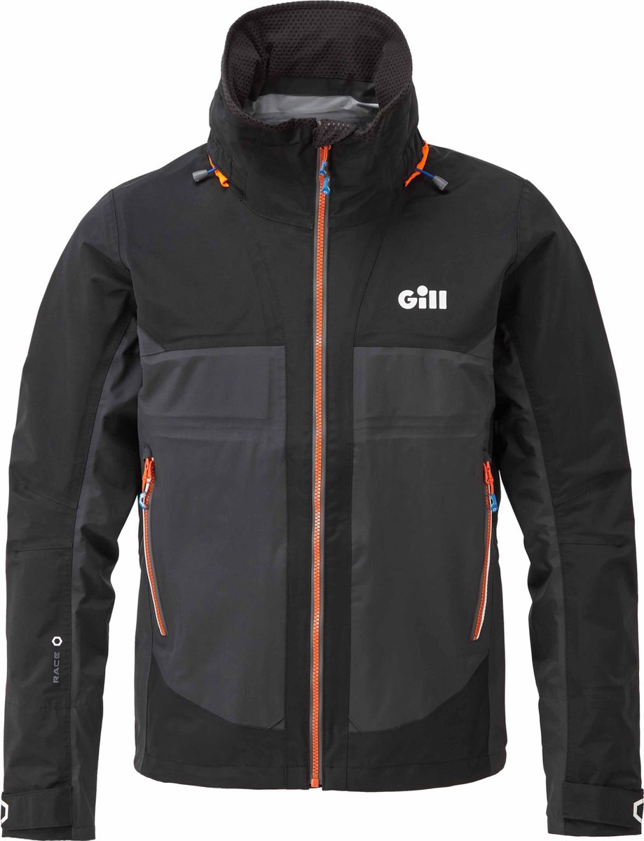 Gill Race Fusion zeiljas zwart heren, XL