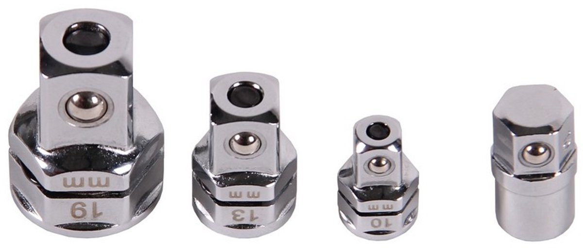 Flexibele ringratel steeksleutelset 12 delig