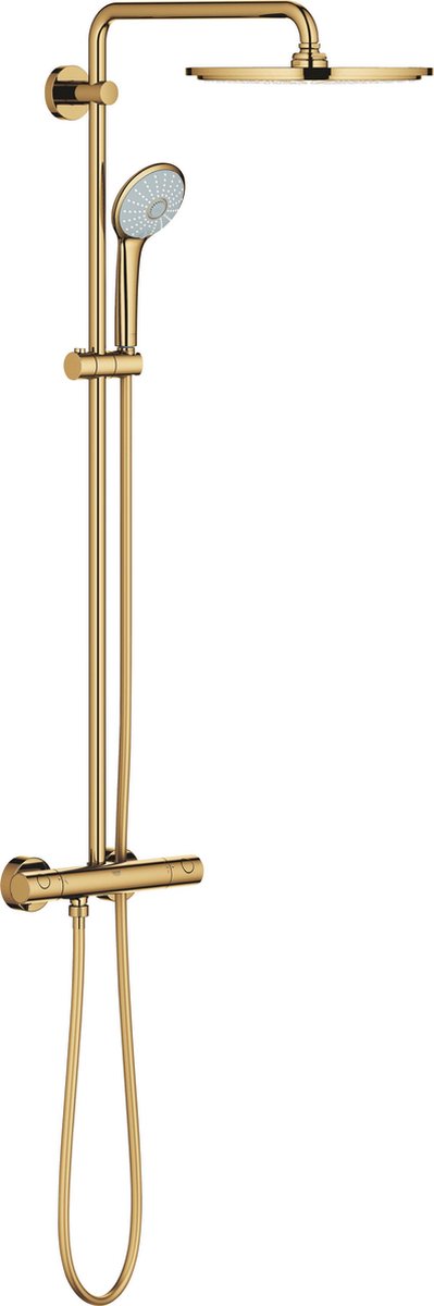 GROHE Euphoria XXL - Douchesysteem - hoofddouche 31 cm - handdouche rond - Cool sunrise (goud)