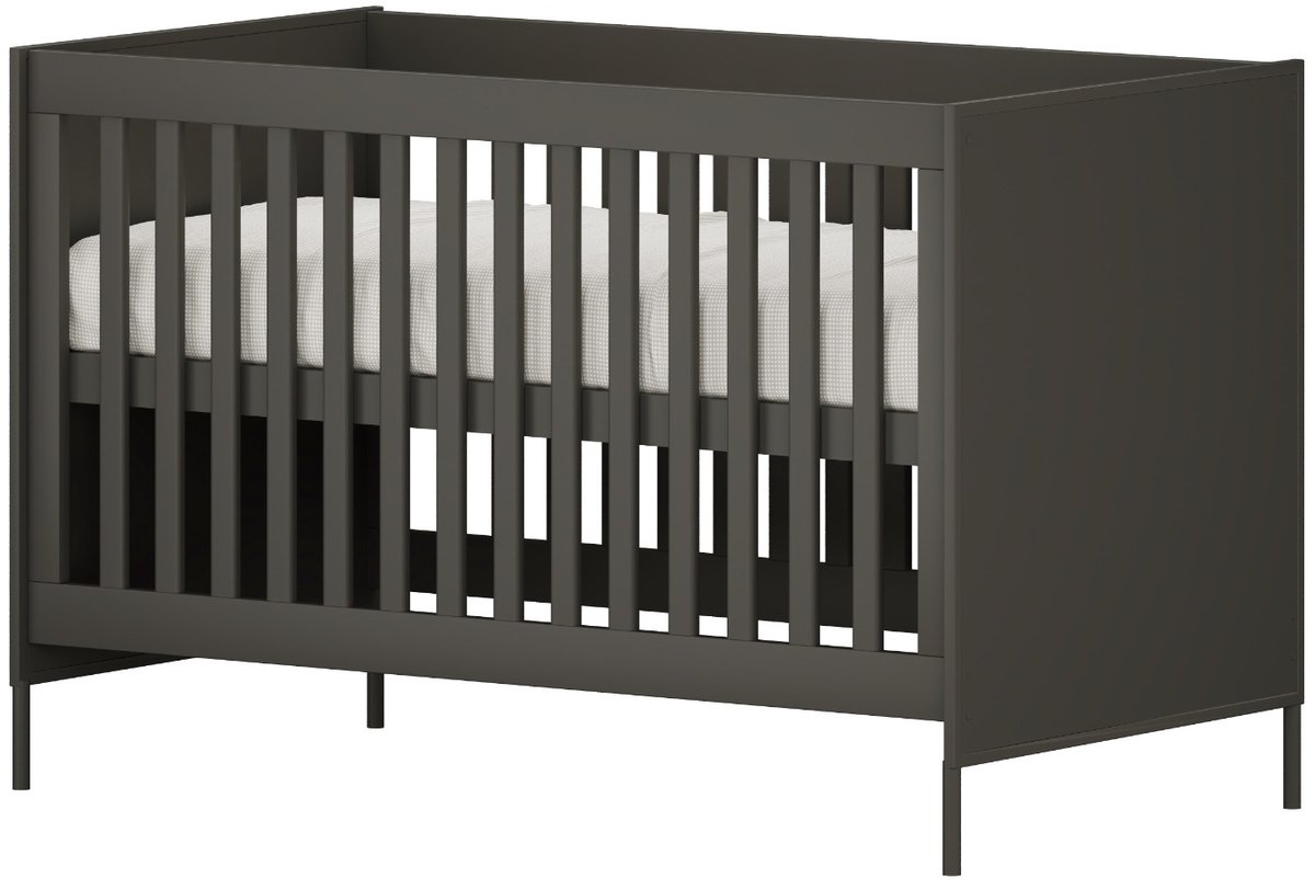 Meegroei Ledikant Lissabon Chocolate 70x140