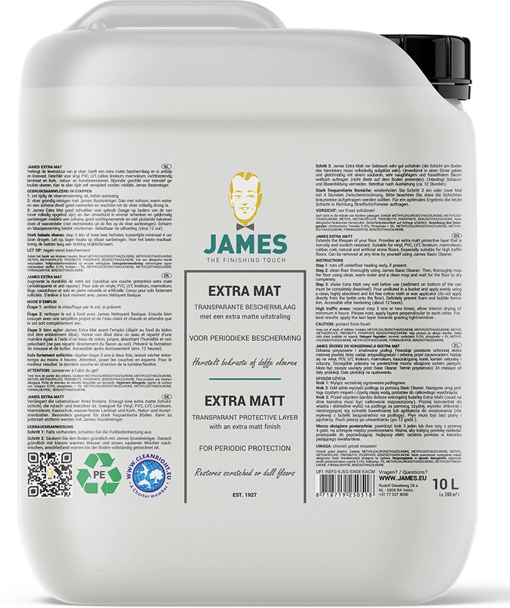 James Extra Mat 10 liter