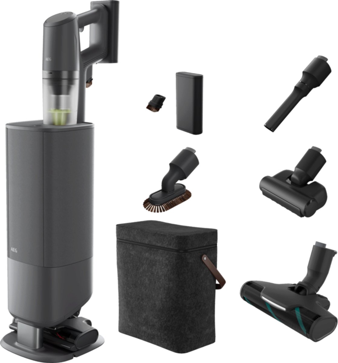 AEG Ultimate 8000 Steelstofzuiger tot 90 min gebruiksduur AP83A25XNX