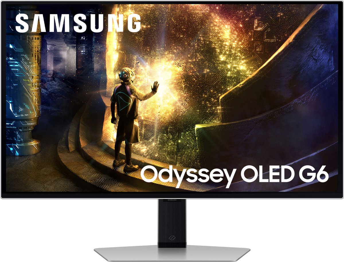 Samsung S27DG610SU computer monitor 68,6 cm (27") 2560 x 1440 Pixels Quad HD OLED Zilver