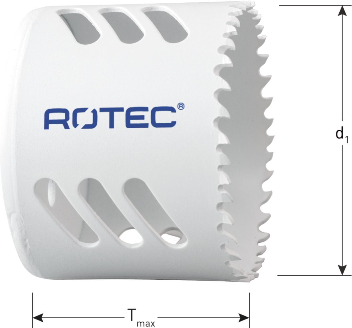 Rotec Bim-Co8 Gatzaag | Normaal Vertand | Tmax=48 | Ø210 - 533.0210