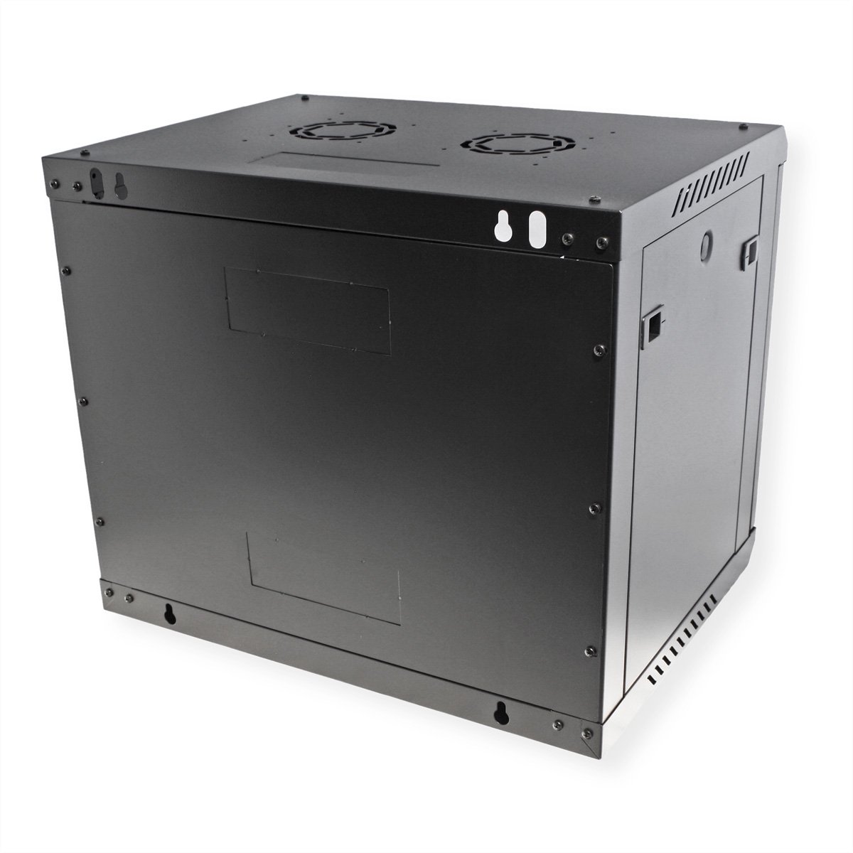 ROLINE 19-inch wandbehuizing Basic Plus 9U , 600x450 BxD zwart