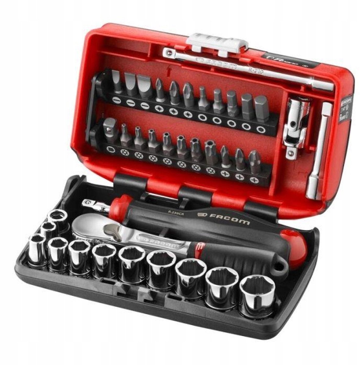 Facom R2 Nano 6-kant OGV Grip Doppen Set - RL.NANO1GRPPB