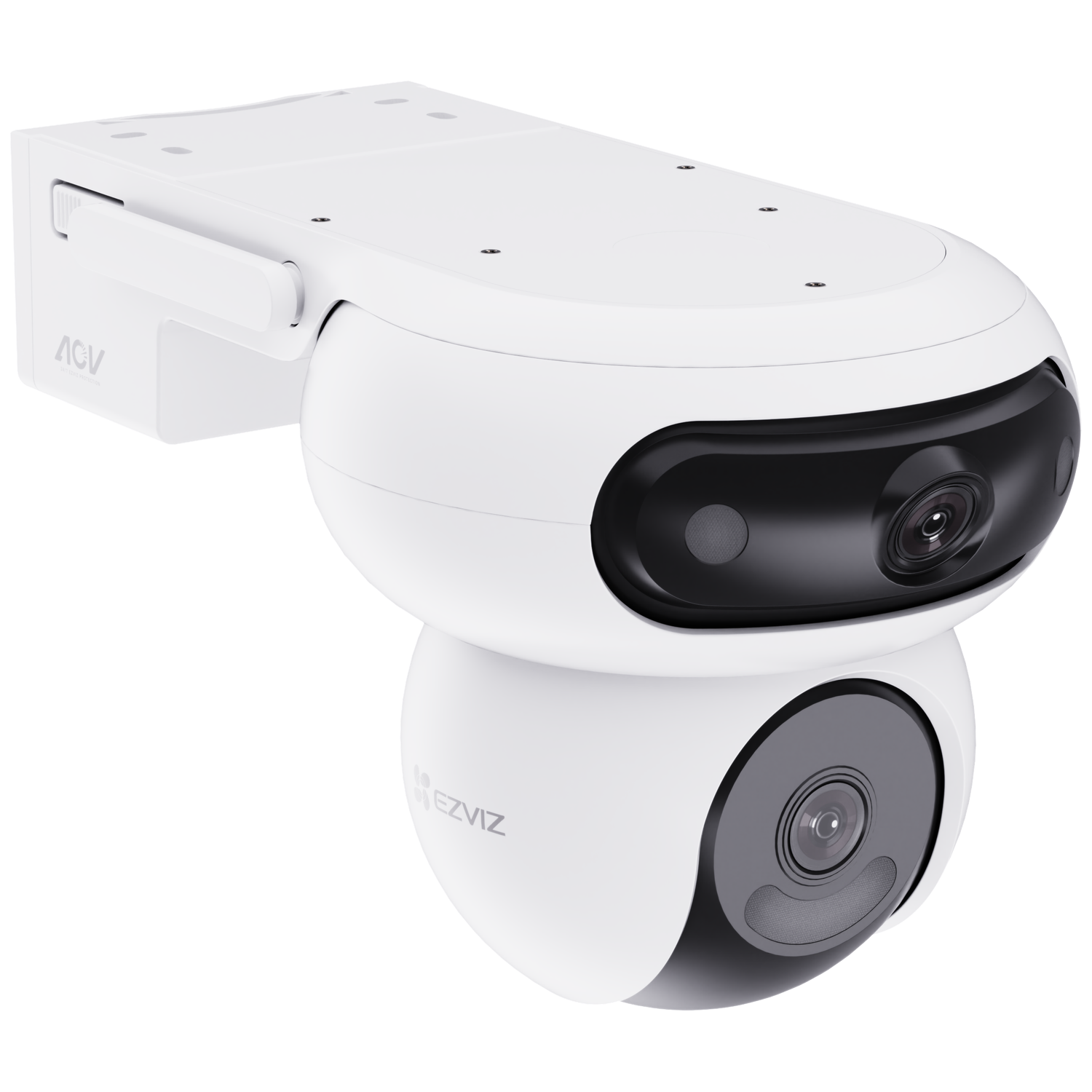 Ezviz Hb90x Dual 4g Kit – 2k+ Dual-lens 8w Zonnepaneel Slimme Buitencamera Wit