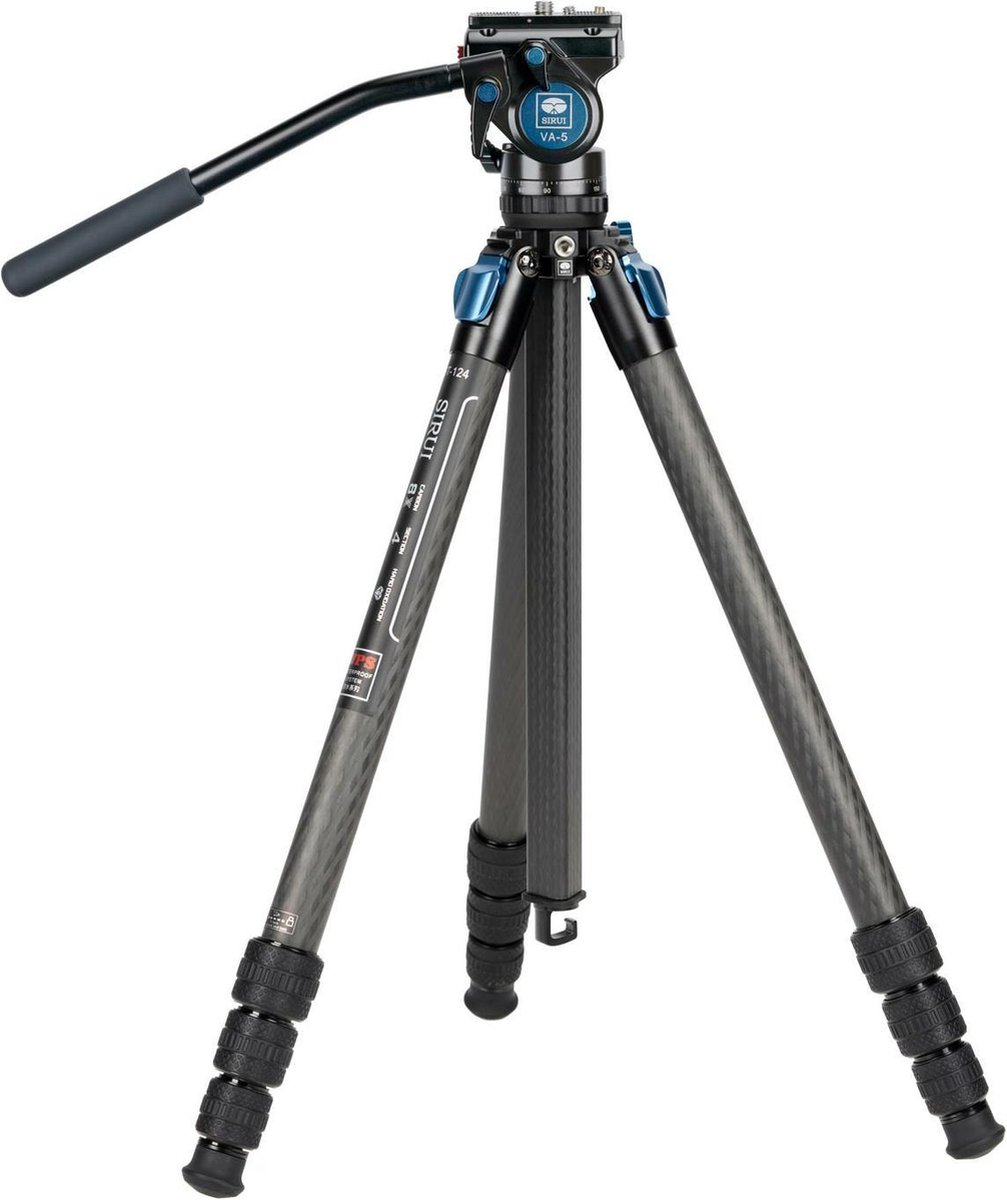 Sirui Waterproof Carbon Travel Tripod ST-124+VA-5X