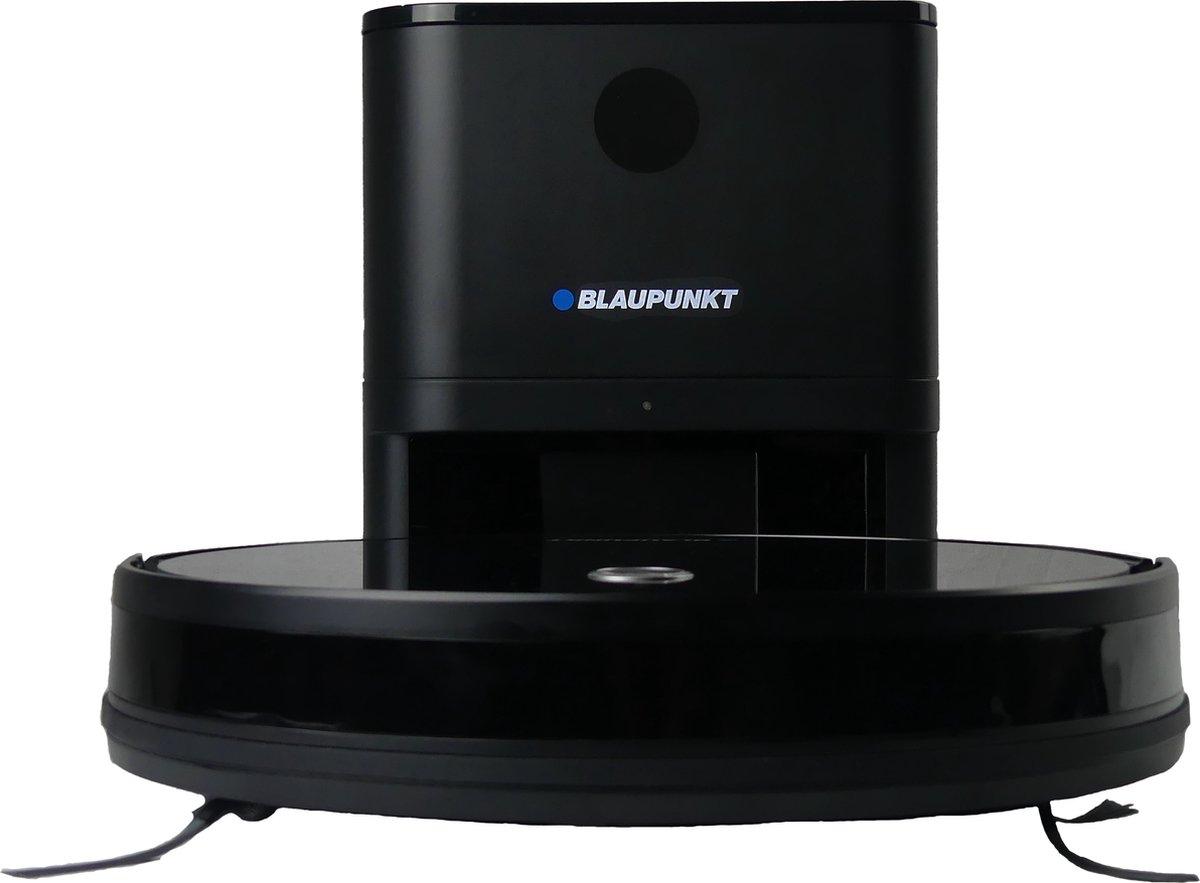 Blaupunkt - Bluebot XBOOST 2+ Robotstofzuiger - Met Dweilfunctie & Zelflegend Station - 140 min Gebruikstijd - Voor Huisdieren & Allergieën - Smart App Besturing - Kunststof & Zwart