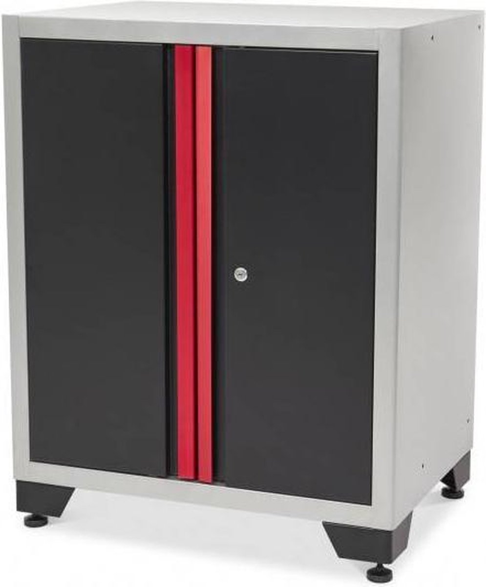 HBM DeLUXE PROFI gereedschapskast met deuren voor werkplaatsinrichting