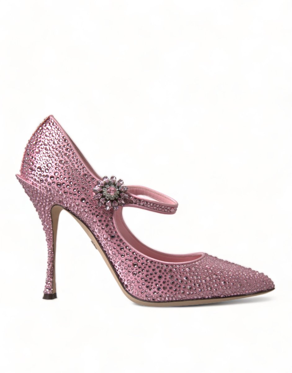 Kristallen Pumps Mary Jane Stijl