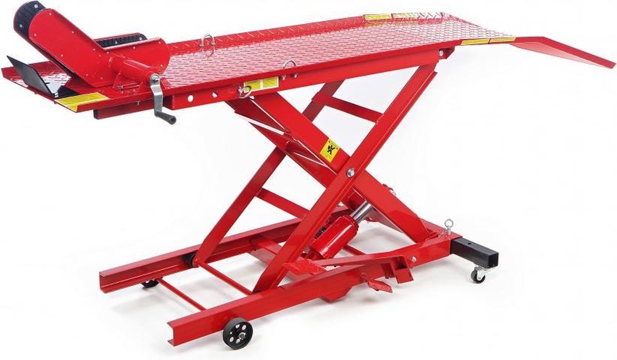 Motorheftafel 360 Kg ROOD