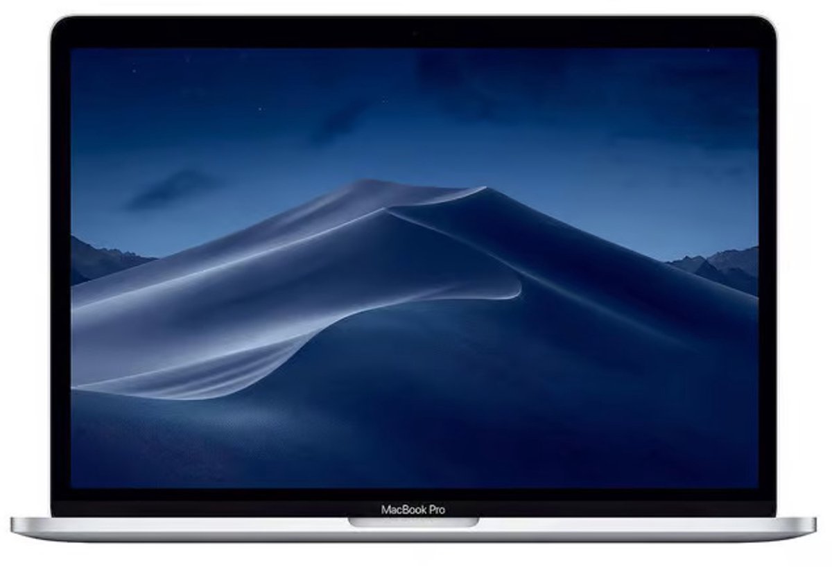 Apple MacBook Pro 2019 | 13.3"| Touch Bar | 1.4 GHz | 8 GB | 512 GB SSD | 2 x Thunderbolt 3 | zilver | FR