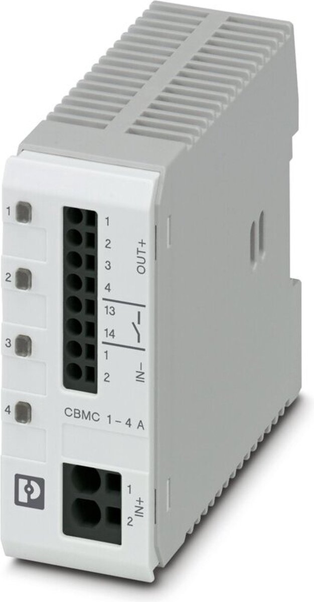 Phoenix Contact 2906031 CBMC E4 24DC/1-4A NO Beveiligingsschakelaar 1x NO 1 stuk(s)
