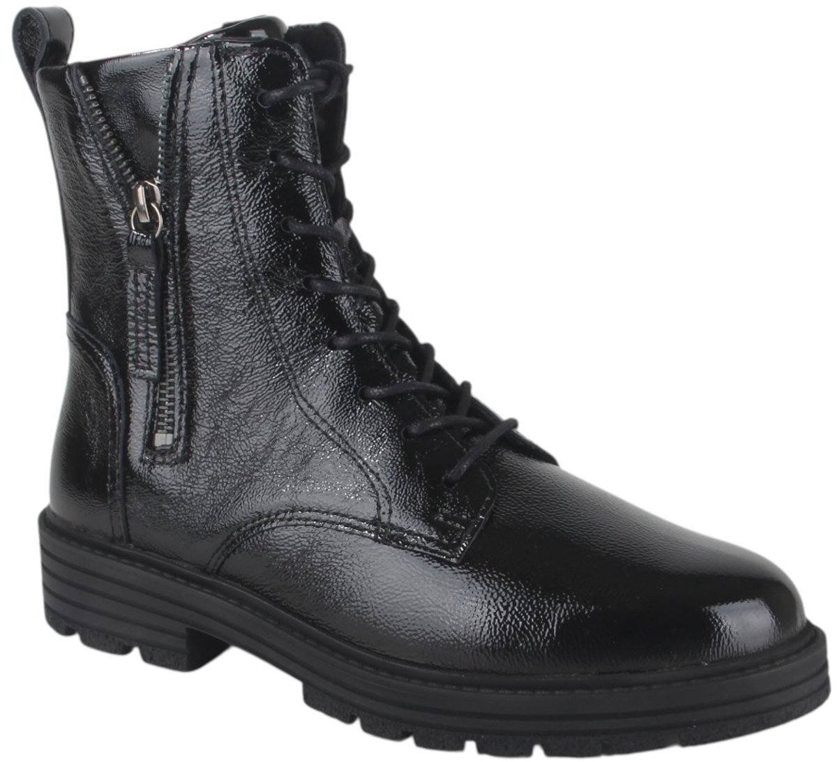 Solidus 63116-00691-h-k dames veterboots sportief