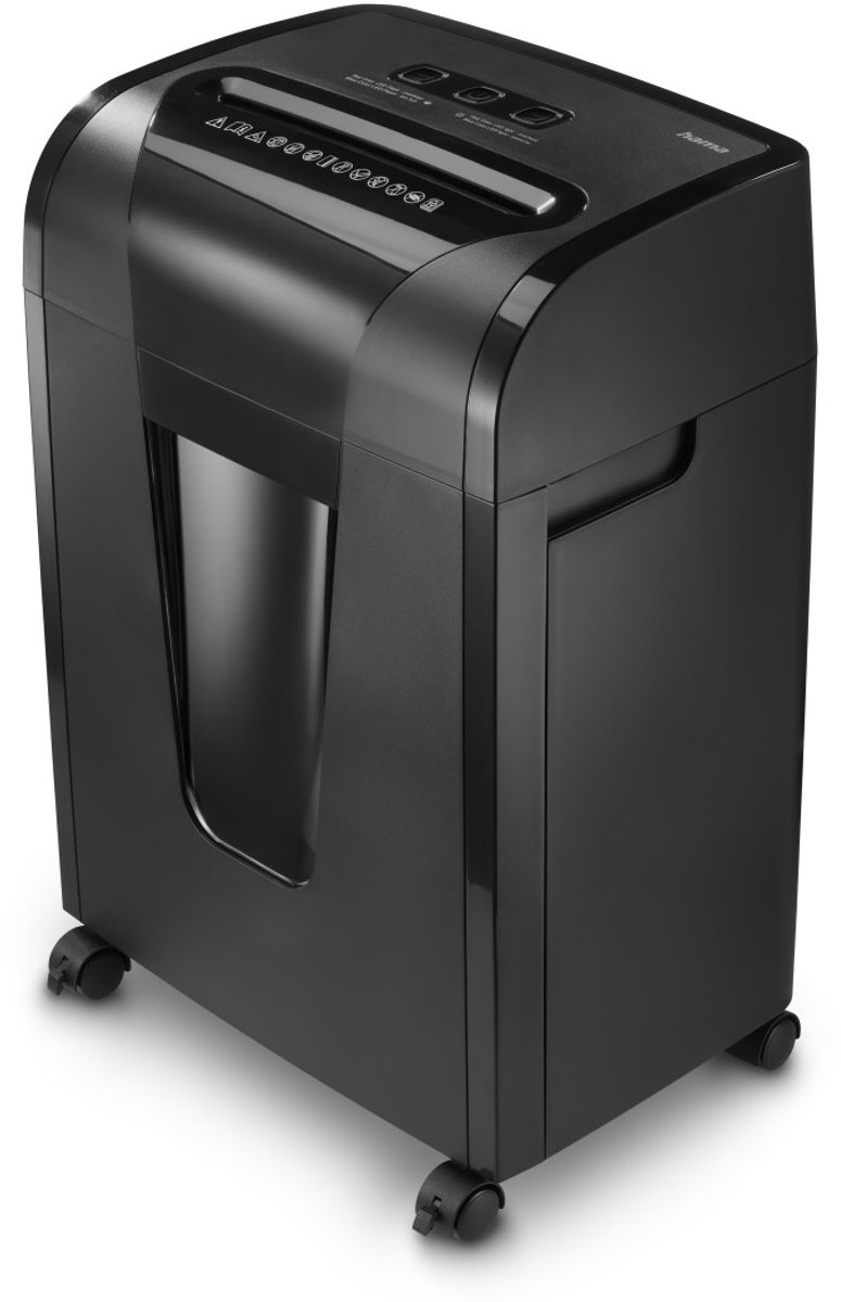 Hama Prime M100 Papiervernietiger met Veiligheidsniveau P5 T5 E4 Zwart