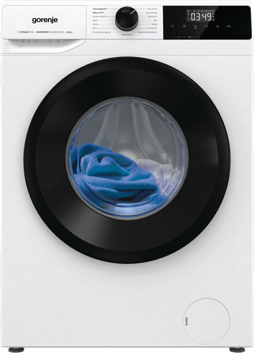 Gorenje WNHPI84APS/DE - Wasmachine Voorbelading 8 kg 1400 RPM - Wit