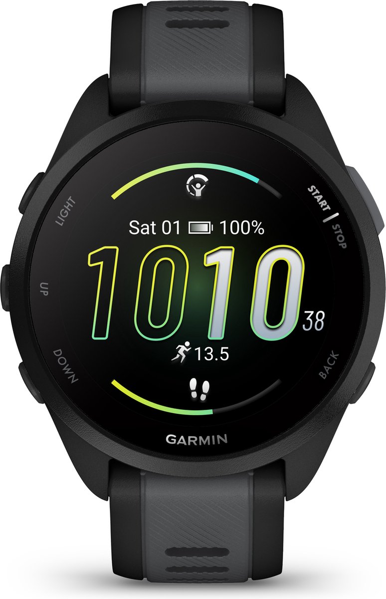 Smartwatch GARMIN Forerunner 165 Zwart Zilverkleurig 1,2"