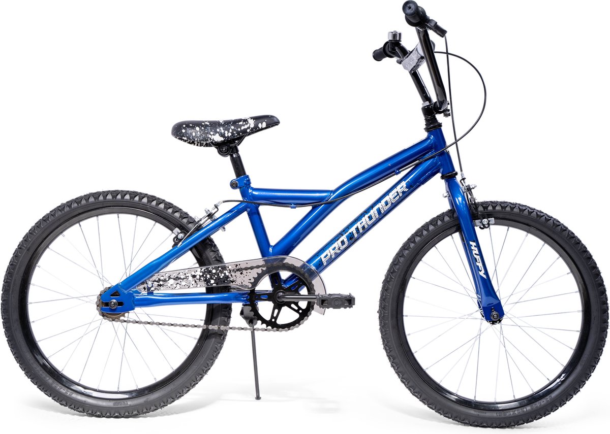 Huffy Pro Thunder - BMX fiets - 20 Inch - Geschikt voor 6-11 jaar - Blauw