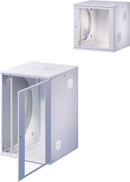 19 inch patchkast Rittal 7507.110 (b x h x d) 600 x 492 x 600 mm 9 HE Grijs-wit (RAL 7035)