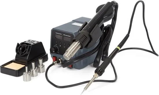 2-In-1 Heteluchtstation Voor Smd-Componenten