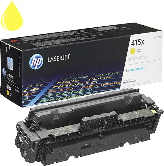 415X - W2032X - HP Toner Geel
