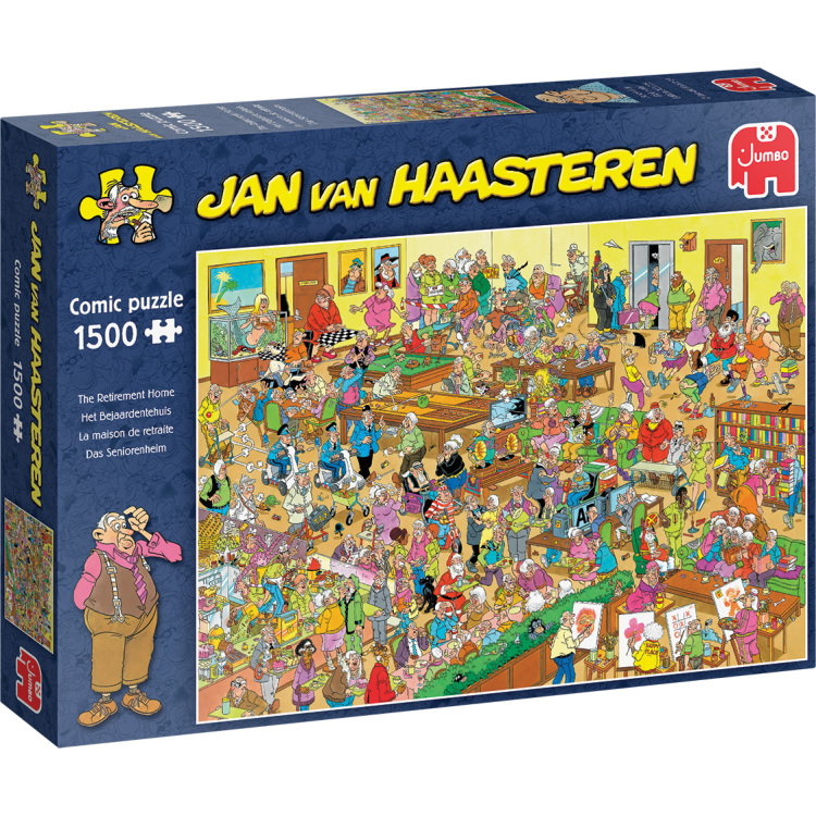 Jumbo Jan van Haasteren Het Bejaardentehuis 1500 stukjes