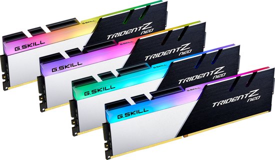 G.Skill 64 GB DDR4-3600 Quad-Kit F4-3600C16Q-64GTZNC, Trident Z Neo, XMP
