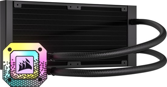 Corsair iCUE H100i ELITE CAPELLIX XT 240 mm 4-pins PWM fna-connector