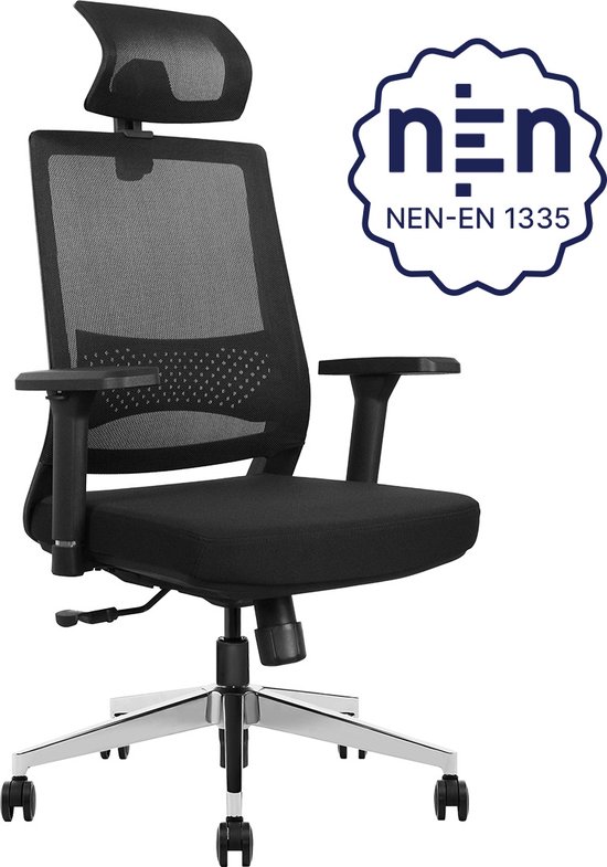 Ergonomische Bureaustoel - Bureaustoelen voor Volwassenen - Office Chair - Game Gaming Stoel - Kantoorstoel - Stane®