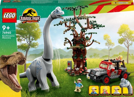 LEGO Jurassic Park Brachiosaurus ontdekking Dinosaurus Speelgoed - 76960