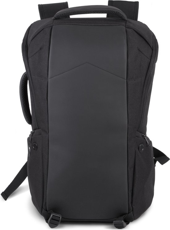 Ki-Mood Antidiefstal rugzak/laptoptas - Zwart