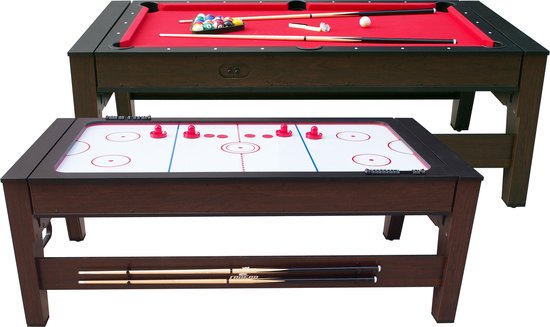 Cougar Reverso Pooltafel & Airhockey tafel 2-in-1 - Incl. accessoires