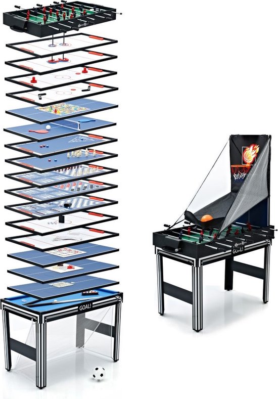 Stanlord Speeltafel Toscana - 20 in 1