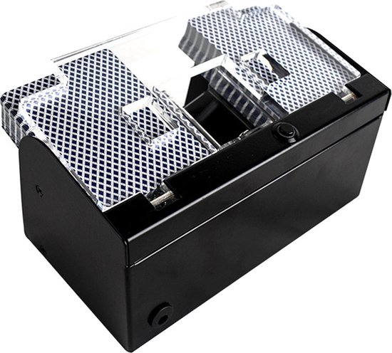 Happyment Elektrische Kaartenschudmachine ‚Kaartschud Machine ‚Kaarten Shuffler ‚Kaartenschudder ‚Poker ‚Blackjack ‚Voor 1-2 Decks