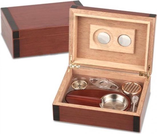 Humidor set Cereza Negra