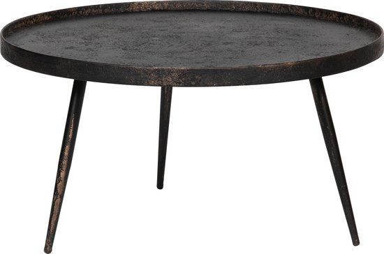 BePureHome Bounds Bijzettafel XL - Metaal - Antique Goud - 40x76x76