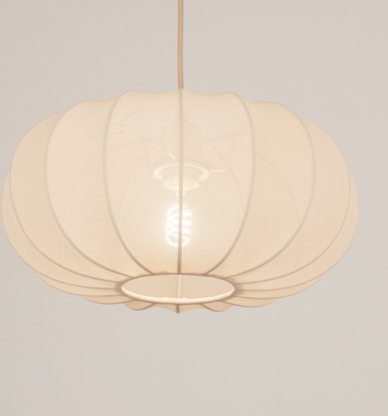 Lumidora Hanglamp 74886 - E27 - Beige - Metaal - ⌀ 38 cm