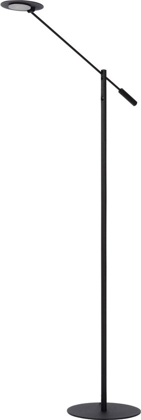 Lucide ANSELMO Leeslamp - Ø 25 cm - LED Dimb. - 1x9W 3000K - Zwart